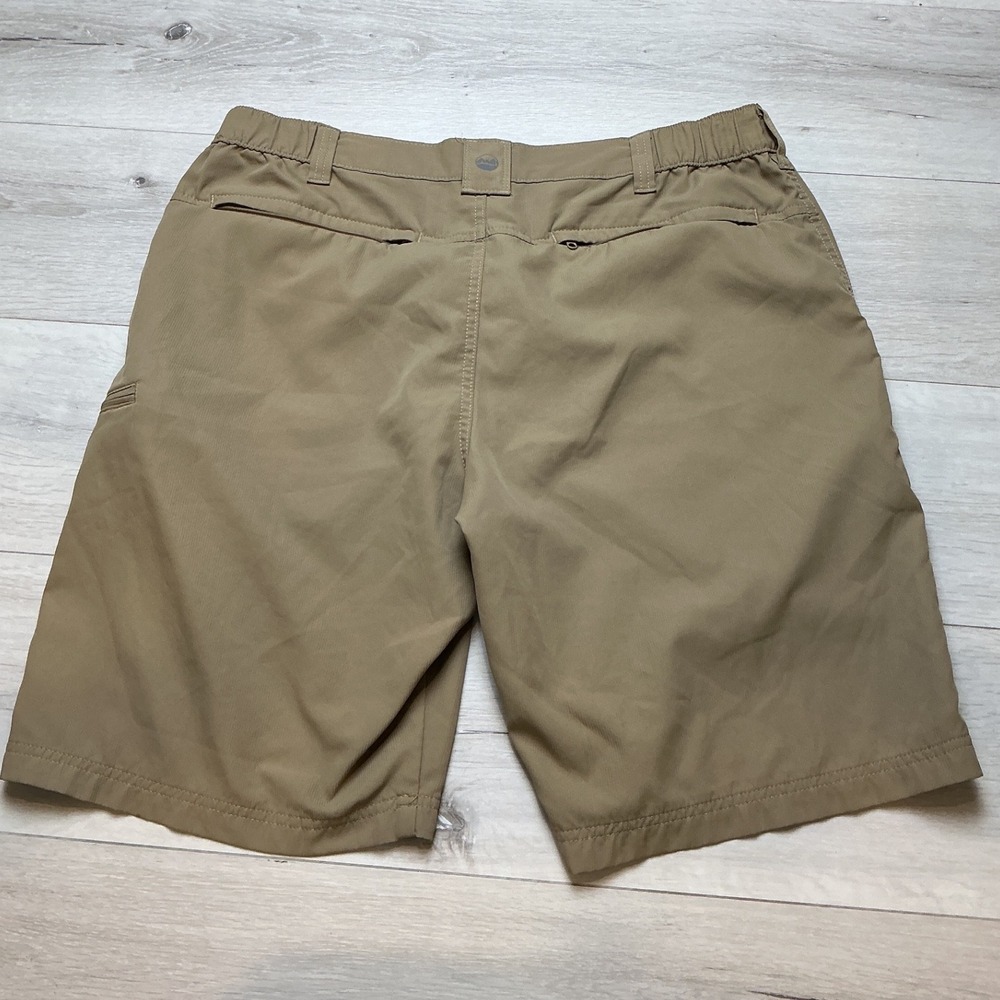 Wrangler ATG Utility lightweight mesh lined Shorts Mens 36 Khaki Tan PreLoved - Picture 2 of 5